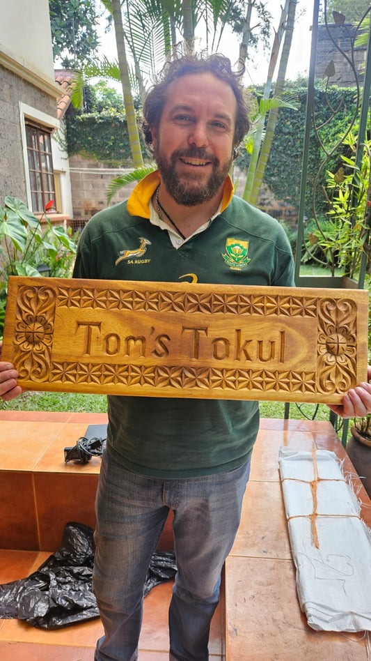 HANDMADE SWAHILI WOODEN WALL HANGINGS & SIGNBOARDS