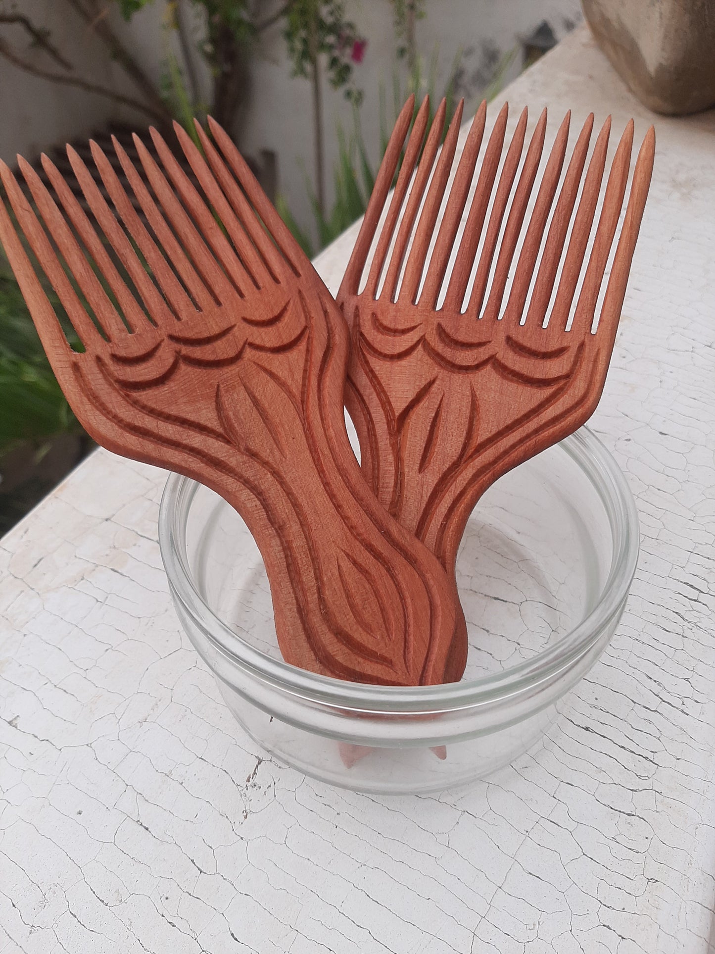 HANDMADE SWAHILI WOODEN COMBS