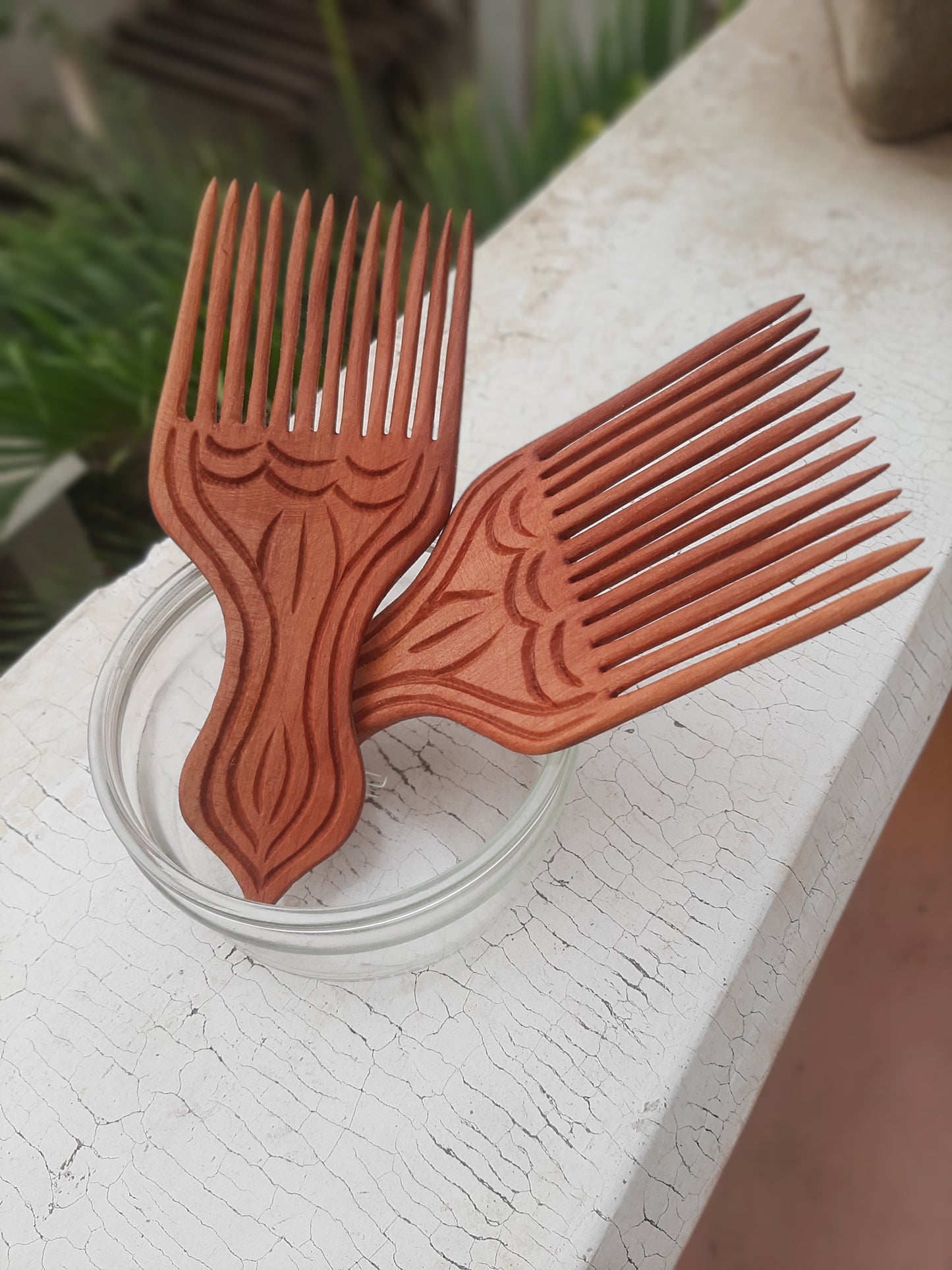HANDMADE SWAHILI WOODEN COMBS