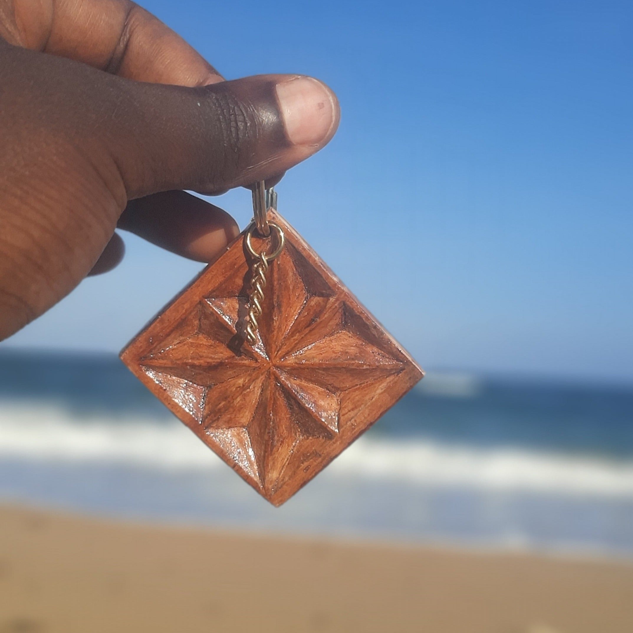 HANDMADE SWAHILI WOODEN PENDANTS & ORNAMENTS
