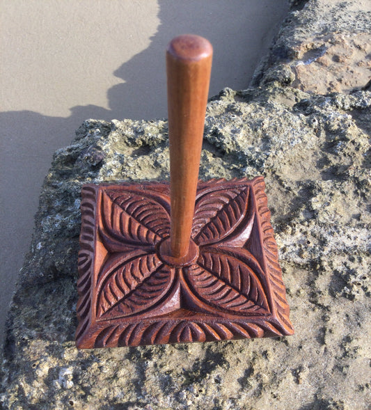 HANDMADE SWAHILI DECORATIVE BATHROOM WARE: WOODEN SOAPDISH, TISSUE HOLDERS, TOOTHBRUSH HOLDERS  & DUSTBINS