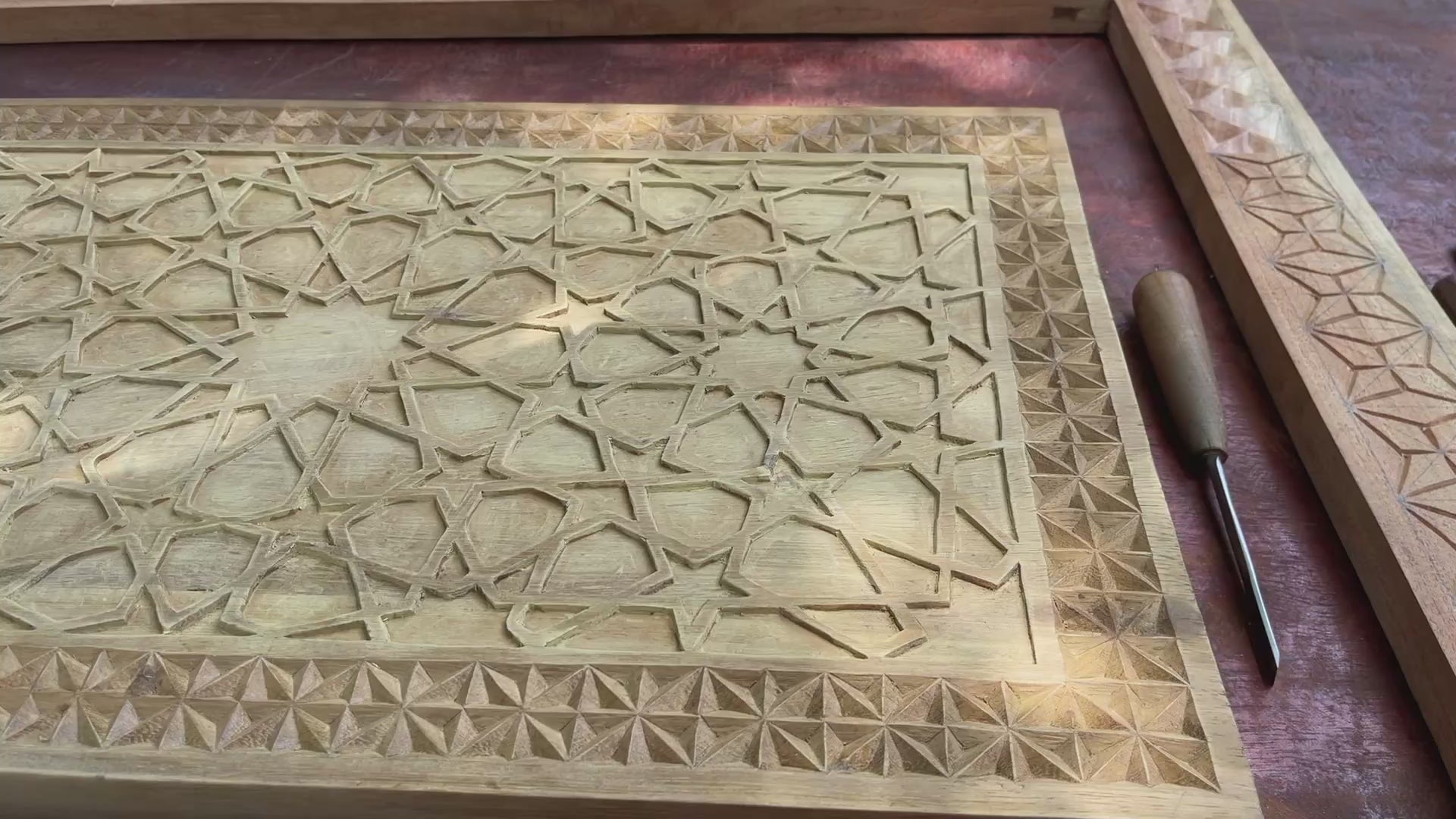 HANDMADE SWAHILI WOODEN STOOLS & SIDE TABLES