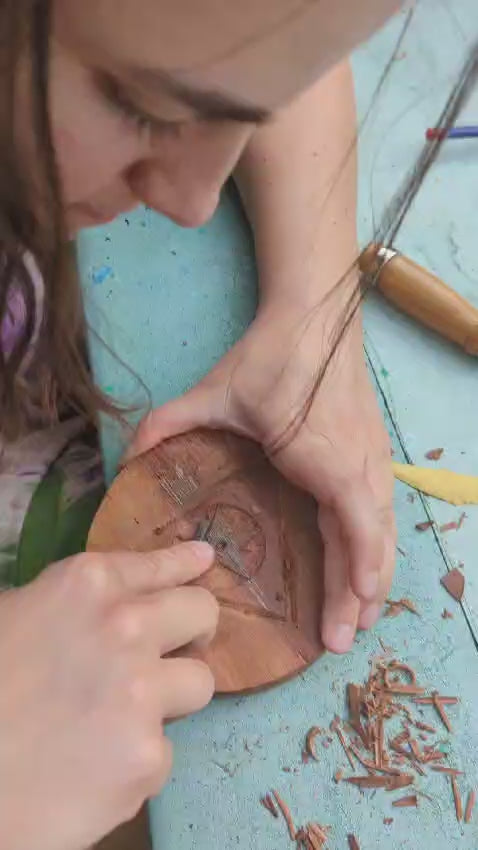 Beginner Swahili Woodcarving Lesson with Almasi in Lamu Island